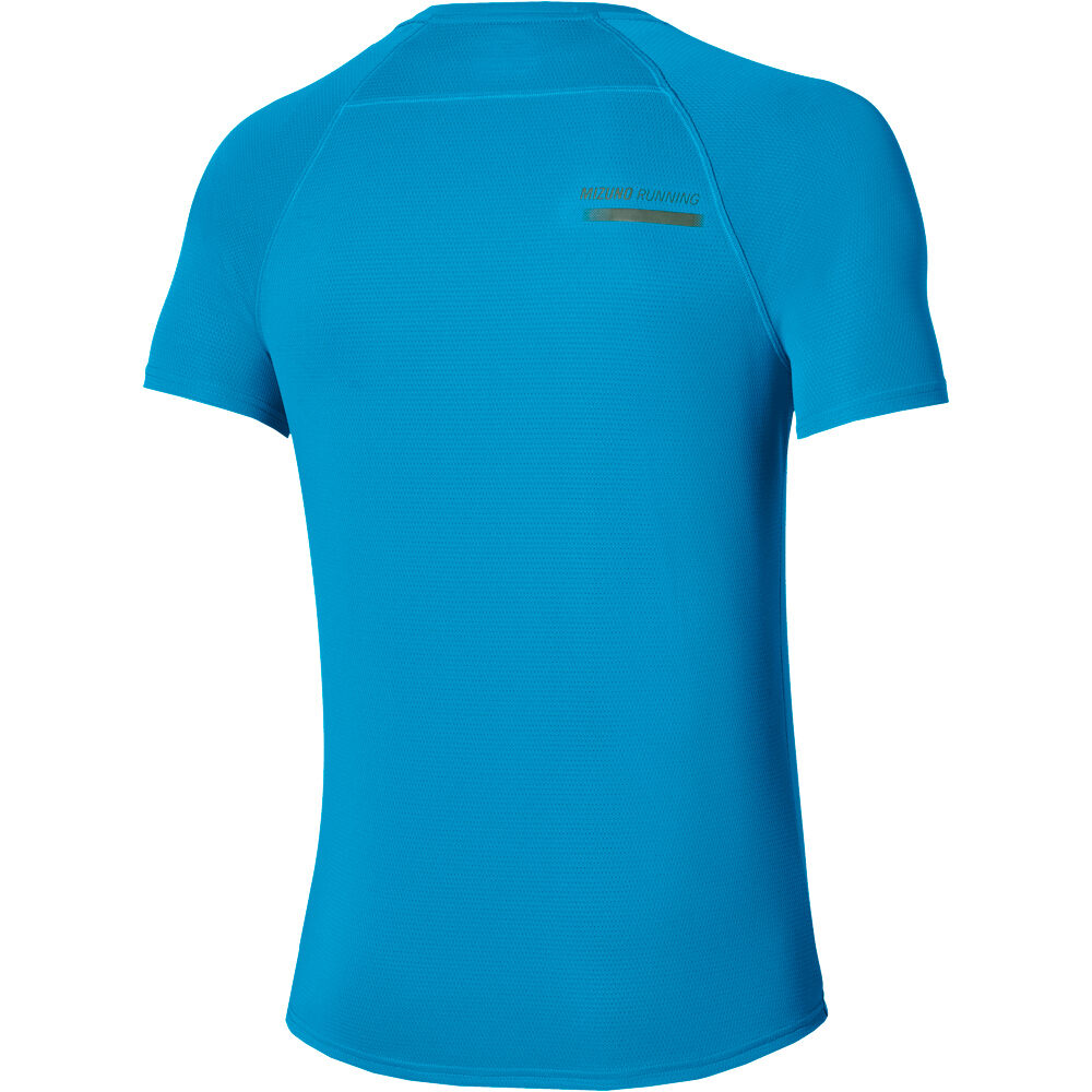 Mizuno camiseta técnica manga corta hombre ACTIVE DAF AZUL vista trasera