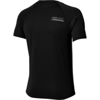 Mizuno camiseta técnica manga corta hombre ACTIVE DAF NEGRO vista trasera