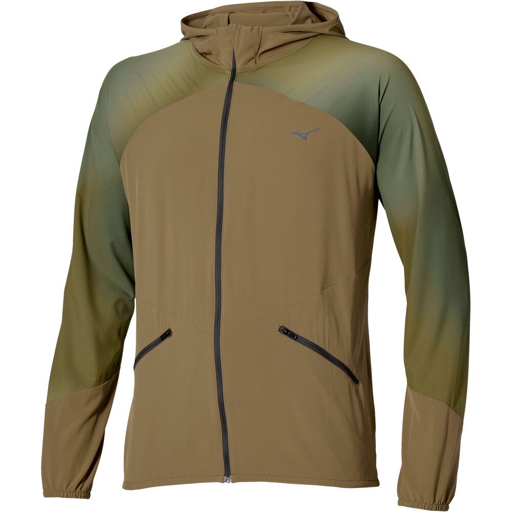Mizuno Chaqueta Running Hombre ACTIVE ALPHA  vista frontal