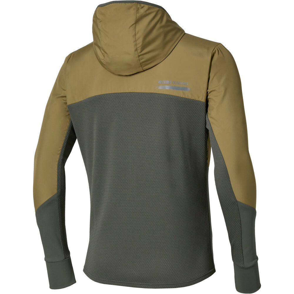 Mizuno Chaqueta Running Hombre ACTIVE WL  vista trasera