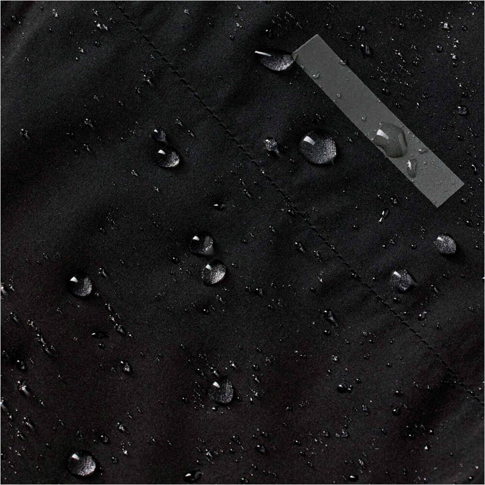 Mizuno CHAQUETA RUNNING MUJER WATERPROOF 20K NEGRO vista detalle