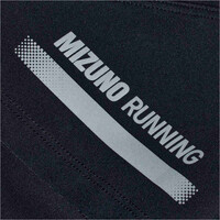 Mizuno malla corta running mujer ALPHA MID NEGRO 05