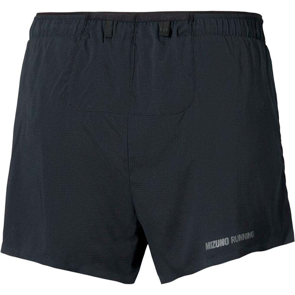 Mizuno pantalón running mujer TECH LIGHT NEGRO vista trasera
