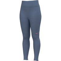 Mizuno pantalones y mallas largas fitness mujer ATHLETIC AZUL vista detalle