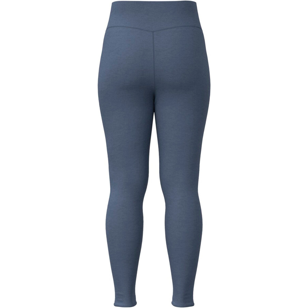Mizuno pantalones y mallas largas fitness mujer ATHLETIC AZUL vista trasera