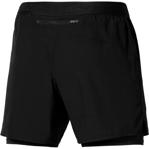 Mizuno pantaloneta técnica hombre Core 5.5 Inches 2in1 Short NEGRO