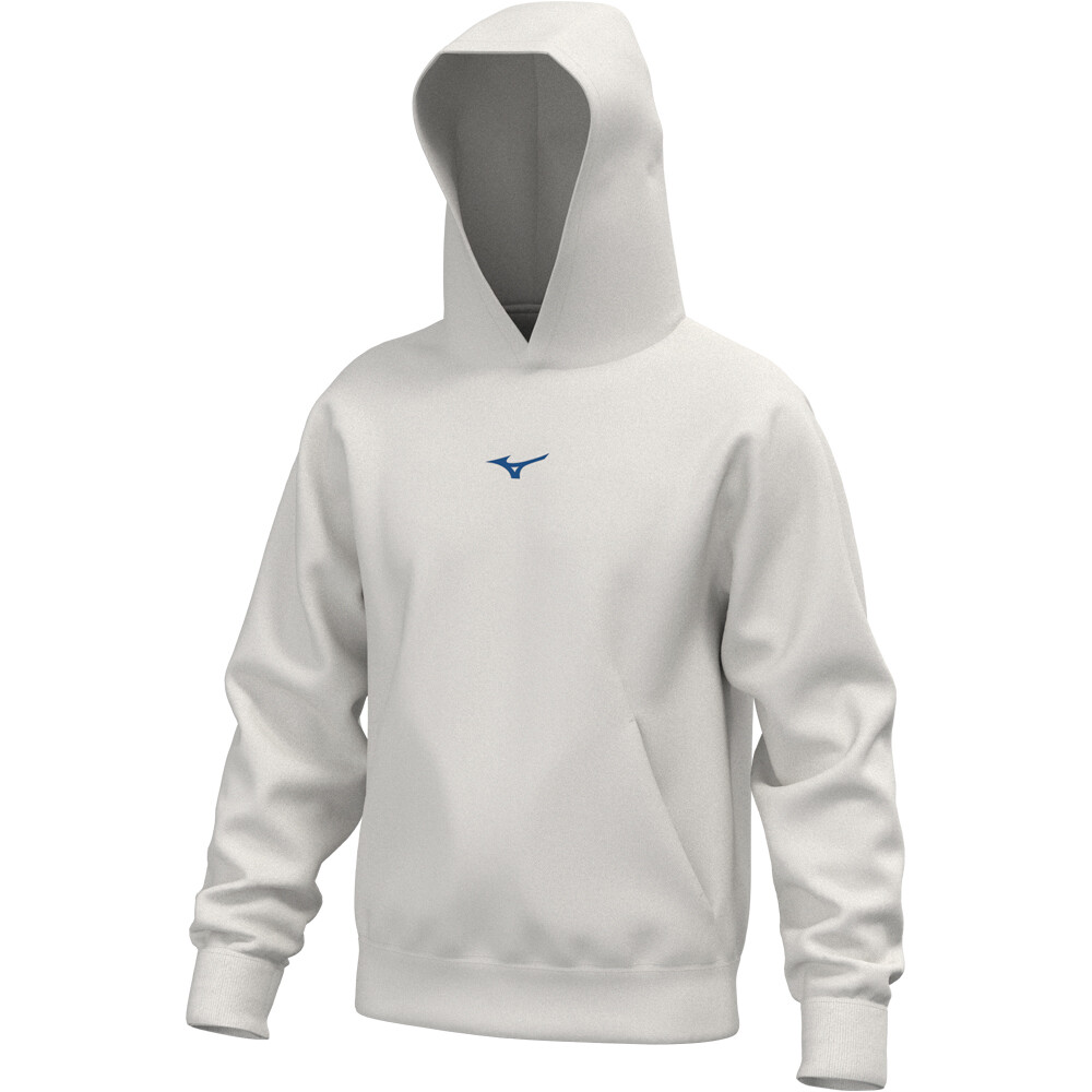 Mizuno sudaderas deportivas hombre ATHLETICS BLANCO vista frontal
