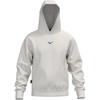 Mizuno sudaderas deportivas hombre ATHLETICS BLANCO vista trasera