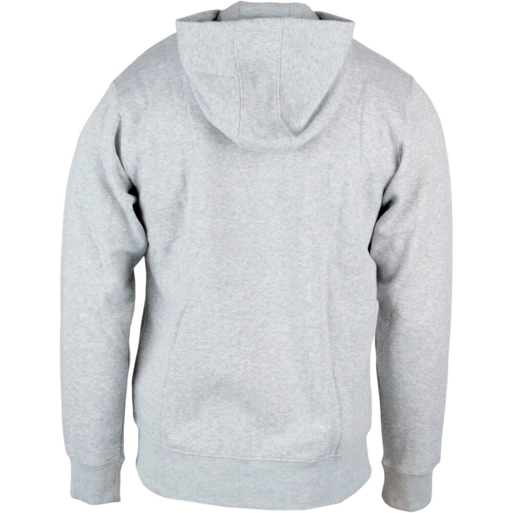 Mizuno sudaderas deportivas hombre BILBAO NIGHT RUNNING FEST MERCHANDISING GRIS vista trasera