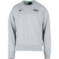 Mizuno sudaderas deportivas hombre TERRY GRIS vista frontal