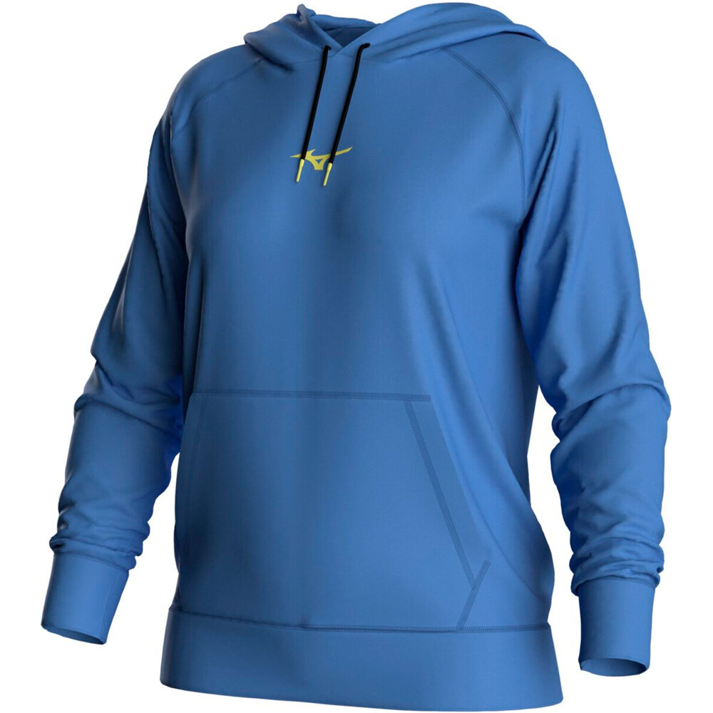 Mizuno sudaderas deportivas mujer ATHLETIC AZUL vista detalle