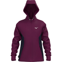 Mizuno sudaderas deportivas mujer ATHLETICS MORADO vista detalle