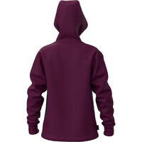 Mizuno sudaderas deportivas mujer ATHLETICS MORADO vista trasera