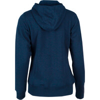 Mizuno sudaderas deportivas mujer BILBAO NIGHT RUNNING FEST MERCHANDISING AZUL vista trasera