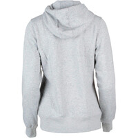 Mizuno sudaderas deportivas mujer BILBAO NIGHT RUNNING FEST MERCHANDISING GRIS vista trasera