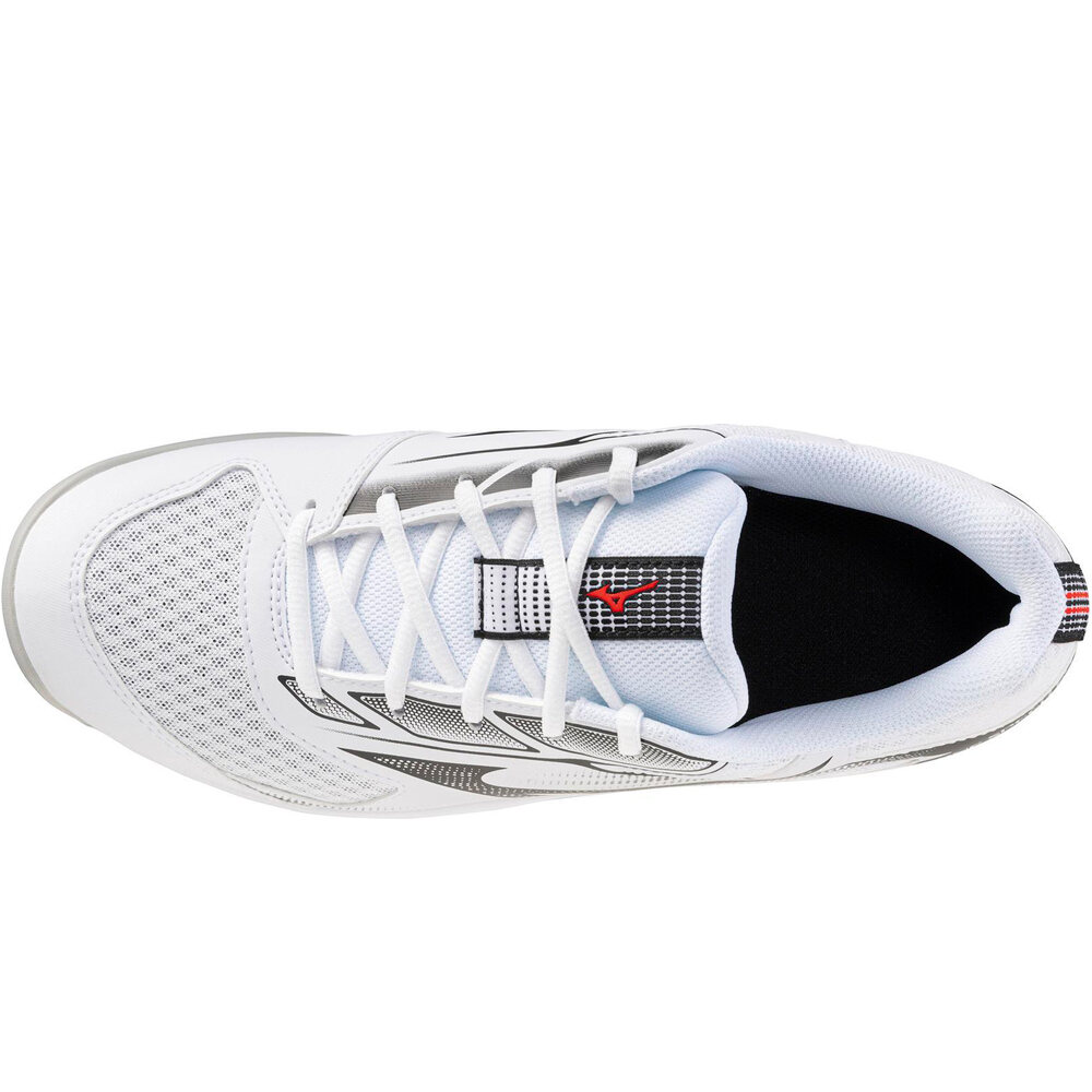 Mizuno zapatilla indoor hombre CYCLONE SPEED 5 BLANCO vista superior