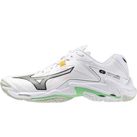 Mizuno zapatilla indoor hombre WAVE LIGHTNING Z8 BLANCO lateral exterior