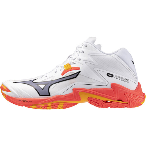 Mizuno zapatilla indoor hombre WAVE LIGHTNING Z8 MID BLANCO