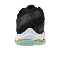 Mizuno zapatilla indoor hombre WAVE VOLTAGE 2 NEGRO puntera