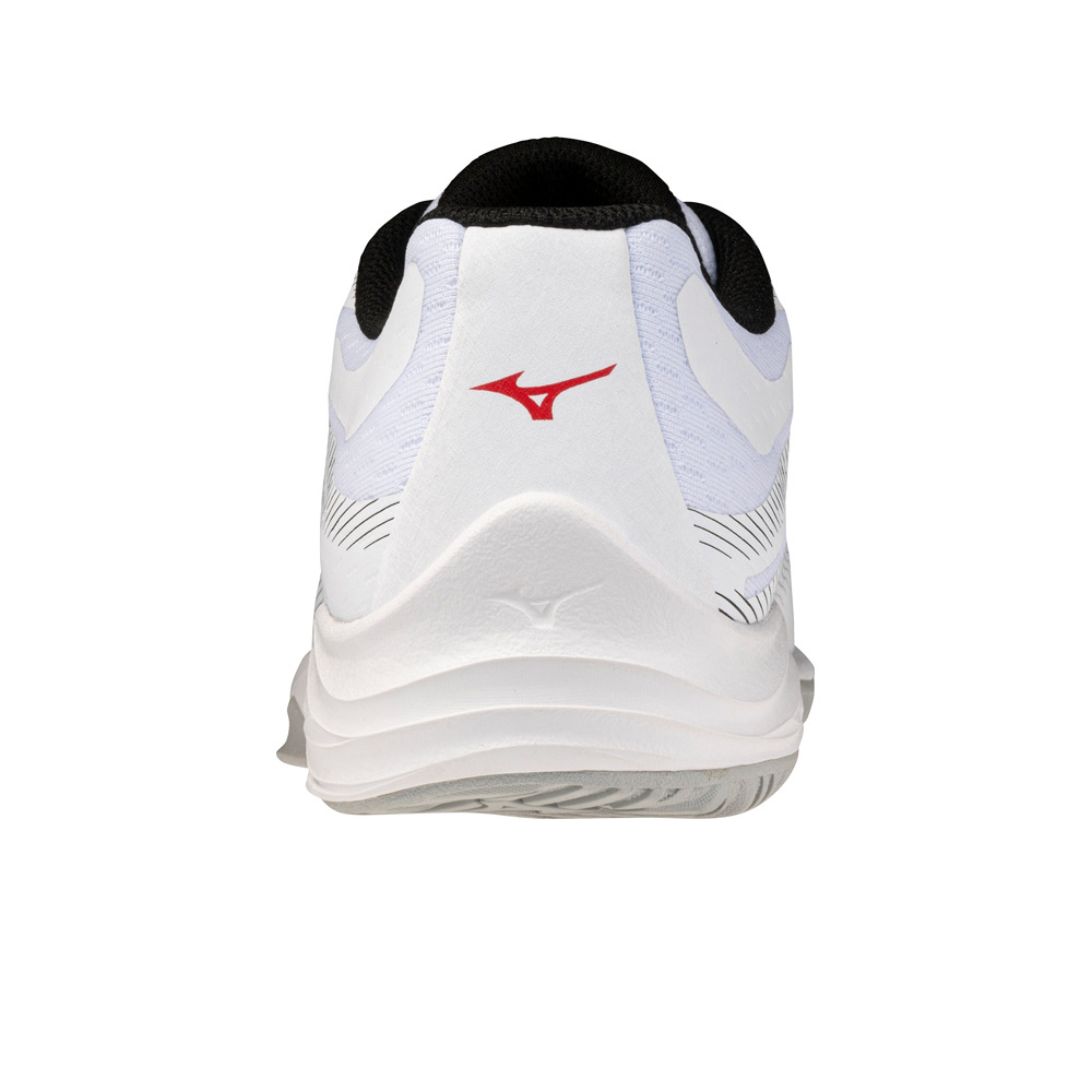 Mizuno zapatilla indoor niño LIGHTNING STAR JR. BLANCO puntera