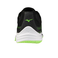 Mizuno zapatilla indoor niño LIGHTNING STAR JR. NEGRO puntera