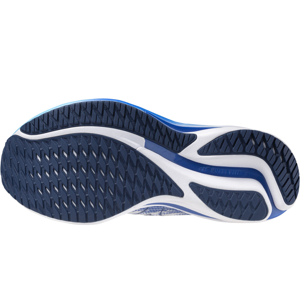 Mizuno zapatilla running hombre WAVE RIDER 28 BLANCO 05