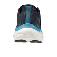 Mizuno zapatilla running hombre WAVE SKY 9 AZUL vista trasera