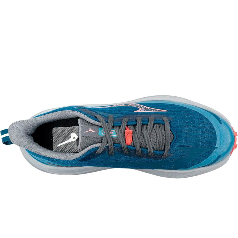 Mizuno zapatilla running mujer NEO LUMINA AZUL vista superior