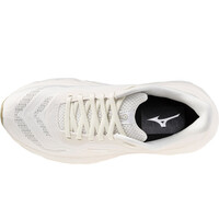 Mizuno zapatilla running mujer WAVE HORIZON 9 BLANCO vista superior