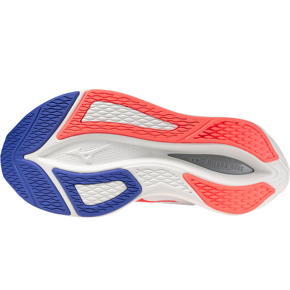 Mizuno zapatilla running mujer WAVE REBELLION FLASH 3 BLANCO 05