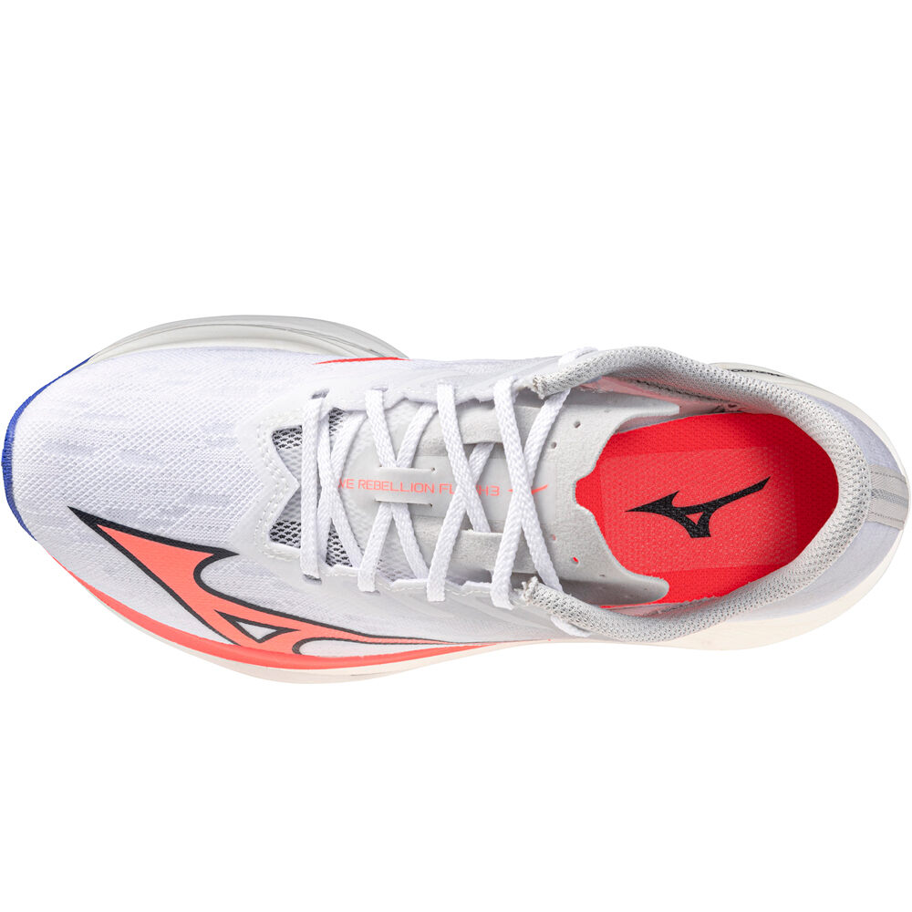 Mizuno zapatilla running mujer WAVE REBELLION FLASH 3 BLANCO 06