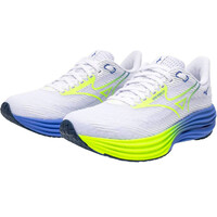 Mizuno zapatilla running mujer WAVE RIDER 29 BLANCO lateral interior