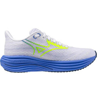 Mizuno zapatilla running mujer WAVE RIDER 29 BLANCO puntera