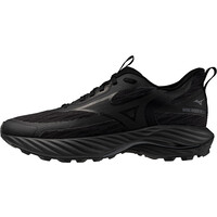 Mizuno zapatilla running mujer WAVE RIDER GORE-TEX 3 NEGRO lateral exterior
