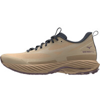 Mizuno zapatilla running mujer WAVE RIDER TT 3 MARRON lateral exterior