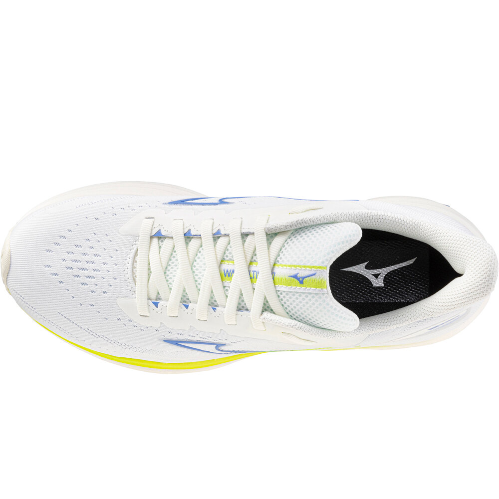 Mizuno zapatilla running mujer WAVE ULTIMA 17 BLANCO vista superior