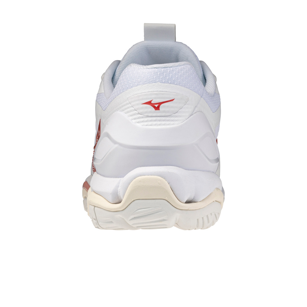 Mizuno zapatillas indoor mujer WAVE STEALTH 6 BLANCO puntera