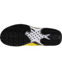 Mizuno Zapatillas Padel Hombre WAVE EXCEED TOUR 6 PADEL AMARILLO lateral interior