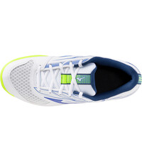 Mizuno Zapatillas Tenis Hombre BREAK SHOT 5 BLANCO vista superior