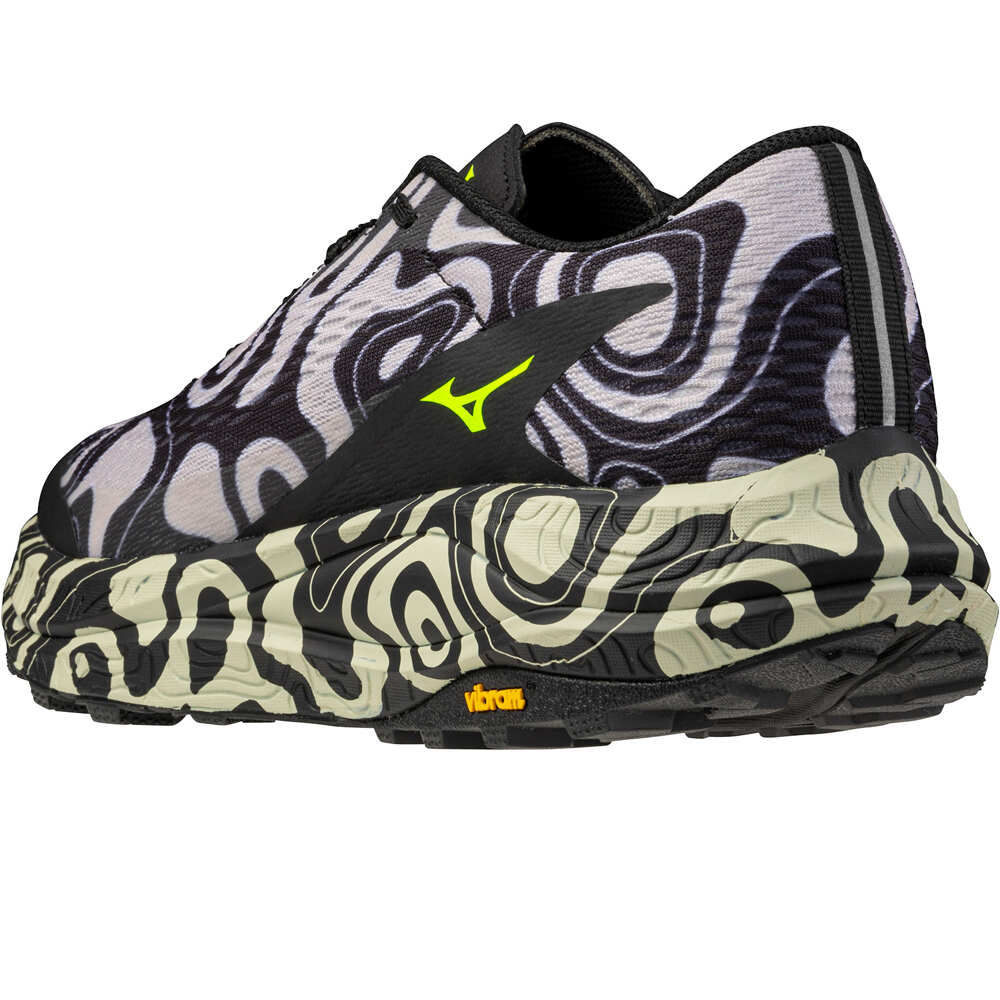 Mizuno zapatillas trail hombre NEO ACCERA NEGRO vista superior