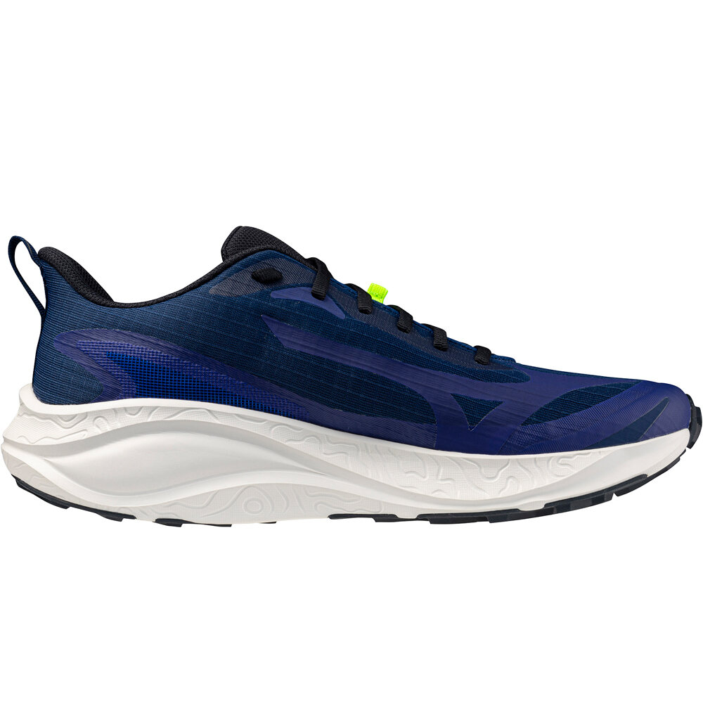 Mizuno zapatillas trail hombre NEO LUMINA AZUL lateral interior