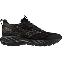 Mizuno zapatillas trail hombre WAVE RIDER GORE-TEX 2 NEGRO lateral interior