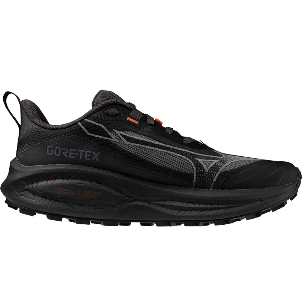 Mizuno zapatillas trail mujer NEO DAICHI 10 GORE-TEX NEGRO lateral interior