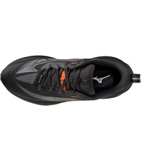 Mizuno zapatillas trail mujer NEO DAICHI 10 GORE-TEX NEGRO vista superior