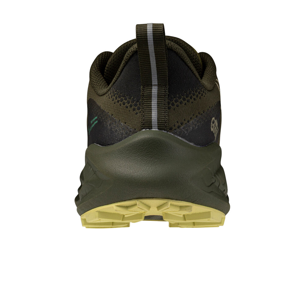 Mizuno zapatillas trail mujer NEO DAICHI 10 GORE-TEX VERDE puntera
