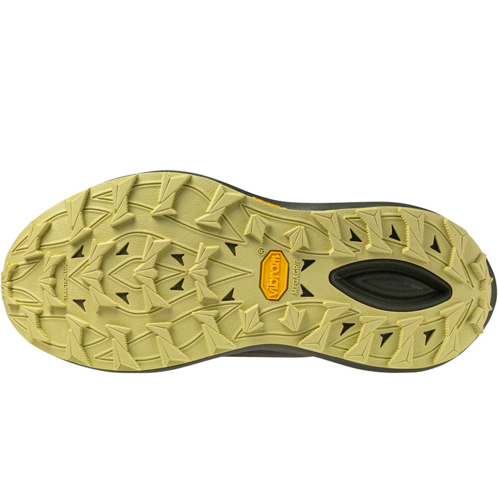 Mizuno zapatillas trail mujer NEO DAICHI 10 GORE-TEX VERDE vista trasera