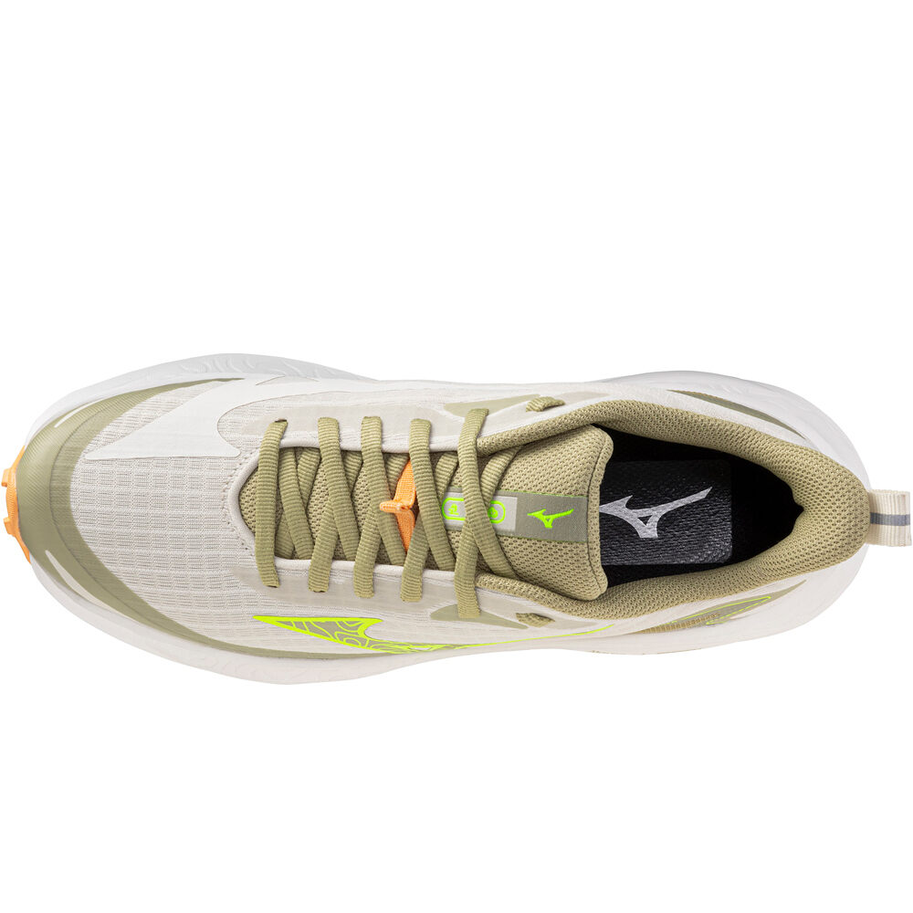 Mizuno zapatillas trail mujer NEO LUMINA GRIS vista superior