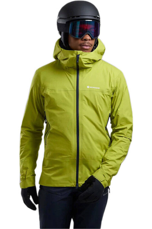 Montane chaqueta impermeable hombre NIVEUS LITE VERDE