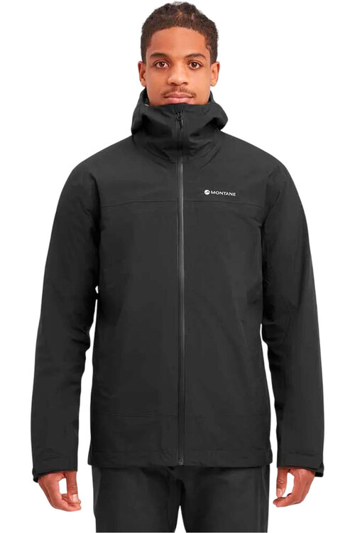 Montane chaqueta impermeable hombre SOLUTION NEGRO