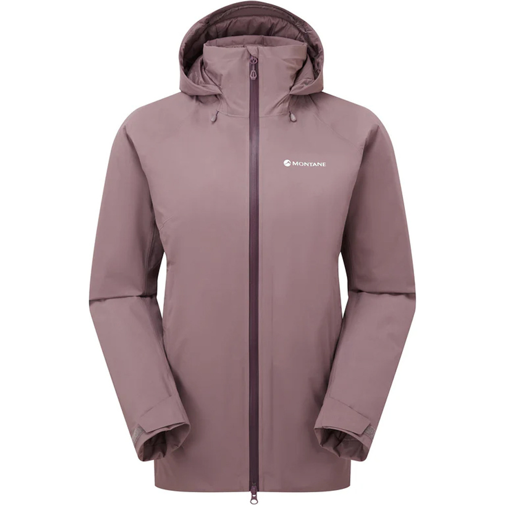 Montane chaqueta impermeable mujer DUALITY MORADO 08